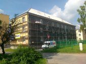 Zateplení a omítka bytový dům Žďár nad Sázavou 2011, ul. Brodská